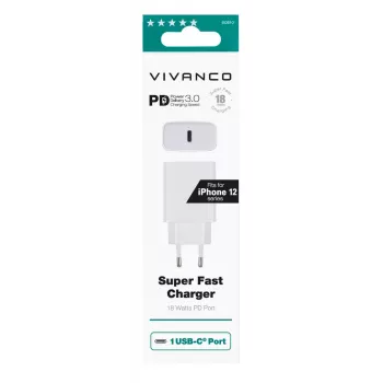 Pakrovėjas vidaus Vivanco Super Fast Universal White