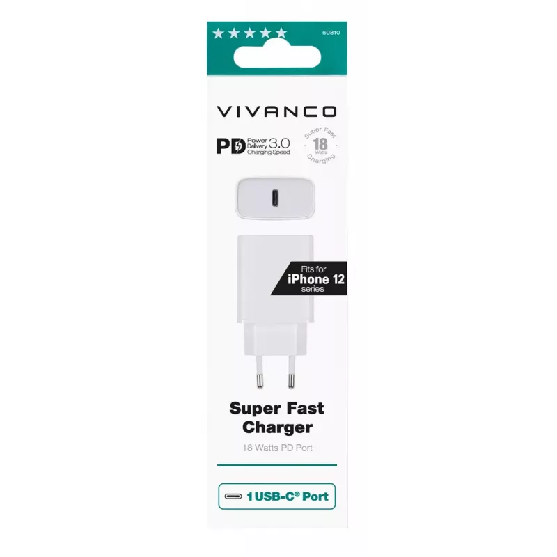 Pakrovėjas vidaus Vivanco Super Fast Universal White