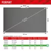 Displex PRIVACY SAFE nuimamas dvipusis privatumo filtras nešiojamiesiems kompiuteriams (berėmis) 14 inch (16:10)