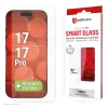 Displex Smart Glass (9H) Apple iPhone 17/17 Pro, tvirtinimo lipdukas, nedūžtamas