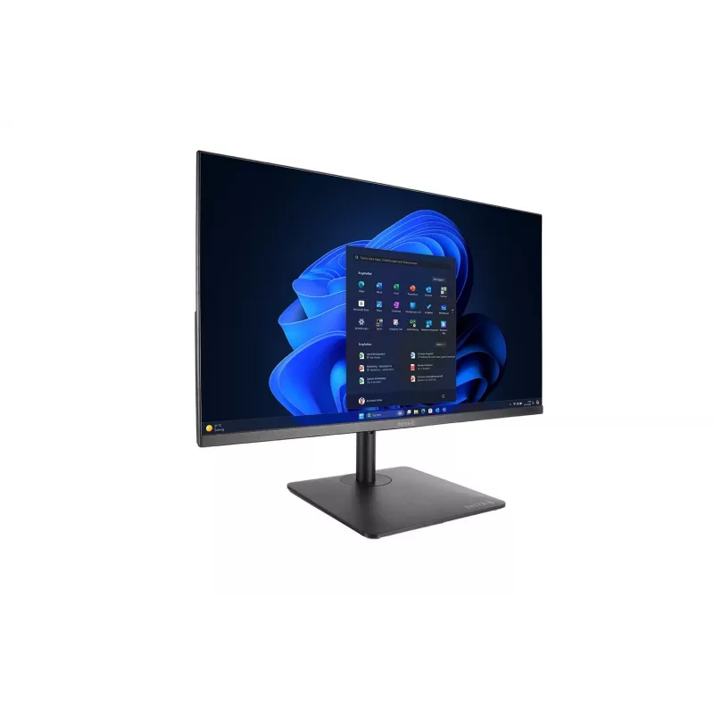 TERRA ALL-IN-ONE-PC 2401HA GREENLINE Intel Core 3 100U 60,5 cm (23,8 colių) 1920 x 1080 pikselių „Viskas viename“ kompiuteris 16 GB DDR4-SDRAM 500 GB SSD „Windows 11 Home“ „Wi-Fi 6E“ (802.11ax) Juodas