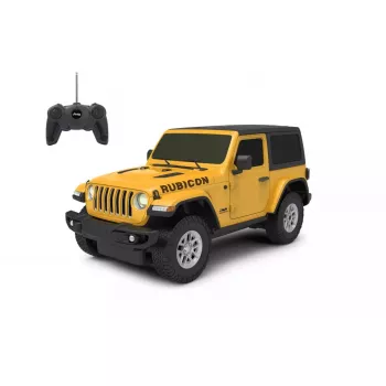 Bepročio automobilis Jamara Jeep Wrangler JL Elektrinis variklis 1:24