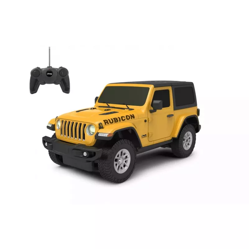 Bepročio automobilis Jamara Jeep Wrangler JL Elektrinis variklis 1:24