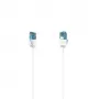 Hama Flexi-plonas tinklo kabelis baltas 3 m Cat6a U/UTP (UTP)