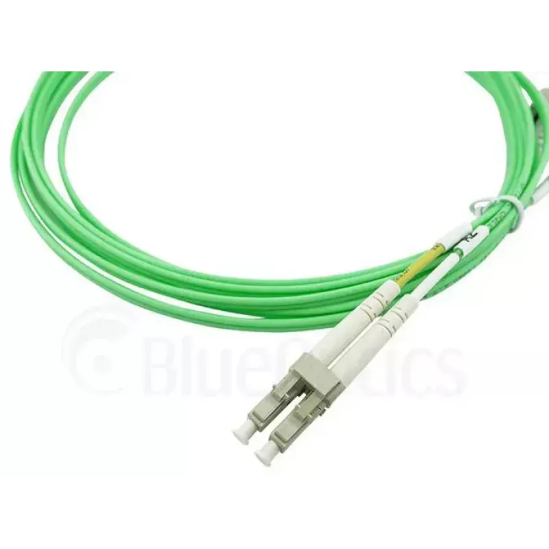 Šviesolaidinis kabelis BlueOptics SFP3131GU15MK LC OM5 15 m Žalias
