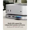 “ICY BOX” 7 viename USB Type-C prijungimo stotelė su M.2 NVMe lizdu