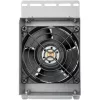 CPU aušintuvas SidabrinėSTONE RAC45-FC-801 kompaktiškas 80 mm ventiliatorius, sidabrinis/juodas