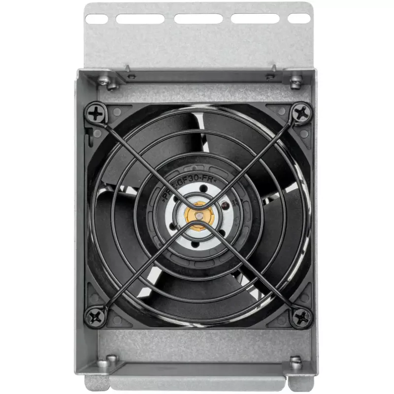 CPU aušintuvas SidabrinėSTONE RAC45-FC-801 kompaktiškas 80 mm ventiliatorius, sidabrinis/juodas