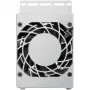 CPU aušintuvas SidabrinėSTONE RAC45-FC-801 kompaktiškas 80 mm ventiliatorius, sidabrinis/juodas