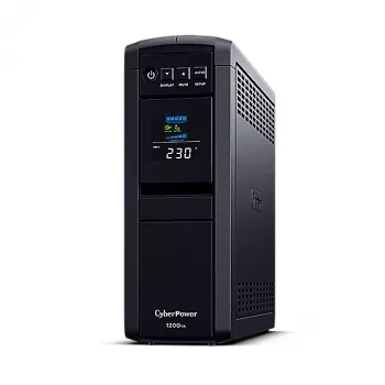 CyberPower CP1200EIPFCLCD nepertraukiamo maitinimo šaltinis (UPS) Line-Interactive 1,2 kVA 720 W 6 kintamosios srovės lizdų