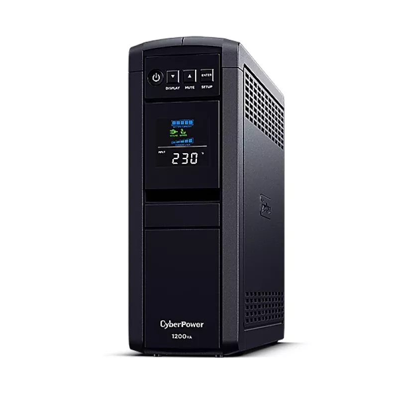 CyberPower CP1200EIPFCLCD nepertraukiamo maitinimo šaltinis (UPS) Line-Interactive 1,2 kVA 720 W 6 kintamosios srovės lizdų