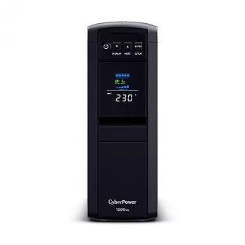 CyberPower CP1200EIPFCLCD nepertraukiamo maitinimo šaltinis (UPS) Line-Interactive 1,2 kVA 720 W 6 kintamosios srovės lizdų