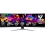 MSI MPG 491CQPX QD-OLED kompiuterio monitorius 124,5 cm (49 colių) 5120 x 1440 pikseliai Dual QHD juodas