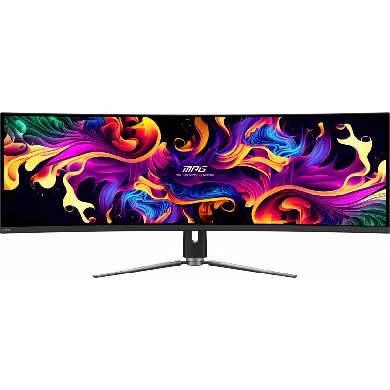 MSI MPG 491CQPX QD-OLED kompiuterio monitorius 124,5 cm (49 colių) 5120 x 1440 pikseliai Dual QHD juodas
