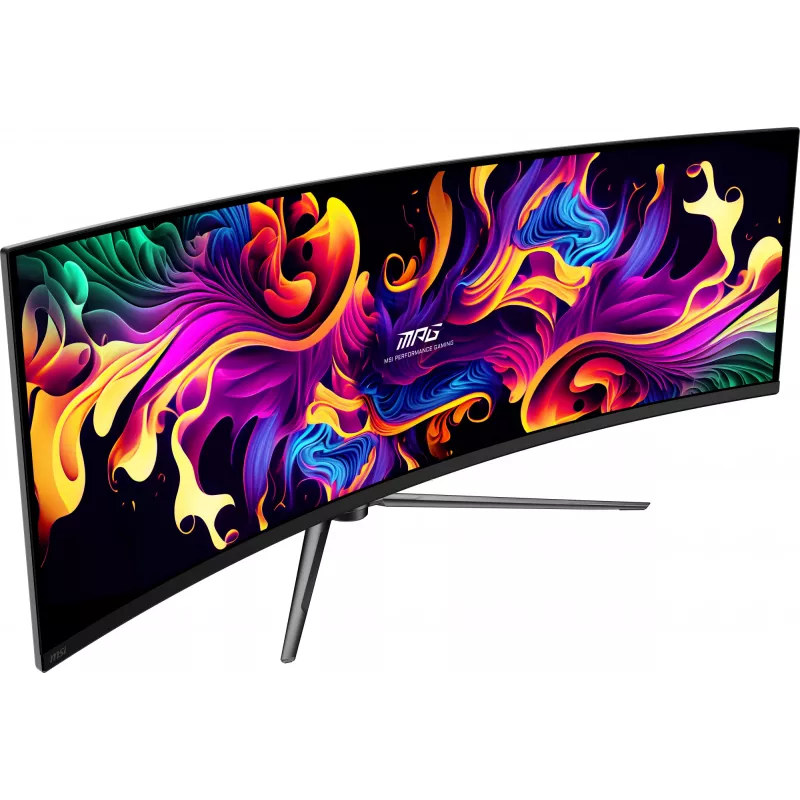 MSI MPG 491CQPX QD-OLED kompiuterio monitorius 124,5 cm (49 colių) 5120 x 1440 pikseliai Dual QHD juodas