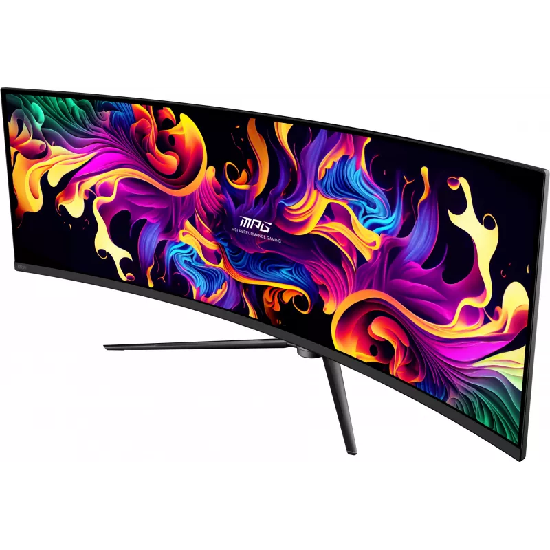 MSI MPG 491CQPX QD-OLED kompiuterio monitorius 124,5 cm (49 colių) 5120 x 1440 pikseliai Dual QHD juodas