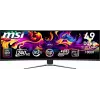 MSI MPG 491CQPX QD-OLED kompiuterio monitorius 124,5 cm (49 colių) 5120 x 1440 pikseliai Dual QHD juodas