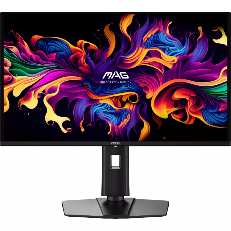 MSI MAG 274QP QD-OLED X24 kompiuterio monitorius 67,3 cm (26,5 col.) 2560 x 1440 pikseliai Wide Quad HD Juoda