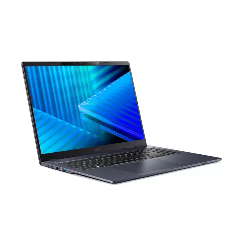 Nešiojamas kompiuteris Acer TravelMate P4 TMP416-74-TCO — Intel Core Ultra 5 225H, 16 colių WUXGA, 16 GB DDR5, 512 GB SSD, Intel Arc 130T, Windows 11 Pro, Mėlyna