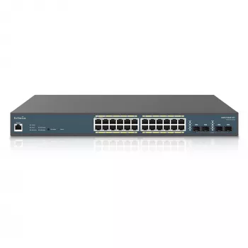 Valdomas komutatorius EnGenius FitSwitch 24 PoE 24x Gigabit Ethernet prievadai