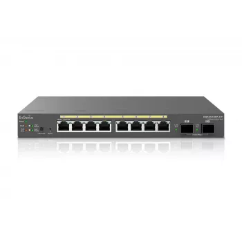 Valdomas komutatorius EnGenius FitSwitch 8 Full PoE 8 prievadų Gigabit Ethernet