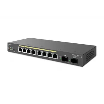 Valdomas komutatorius EnGenius FitSwitch 8 Full PoE 8 prievadų Gigabit Ethernet