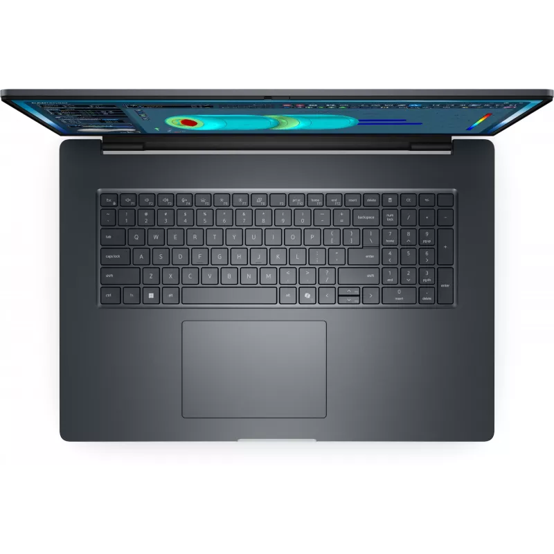 DELL Pro Max 18 Plus MB18250 Intel Core Ultra 9 285HX Mobilioji darbo stotis 45.7 cm (18 col.) Quad HD+ 32 GB DDR5-SDRAM 1 TB SSD NVIDIA RTX PRO 3000 Blackwell Wi-Fi 7 (802.11be) Windows 11 Pro Vokiška Juoda