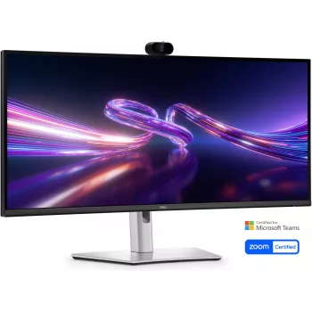 DELL Pro P P3426WEV kompiuterio monitorius 86,6 cm (34,1 colio) 3440 x 1440 pikselių Wide Quad HD LCD juoda, sidabrinė