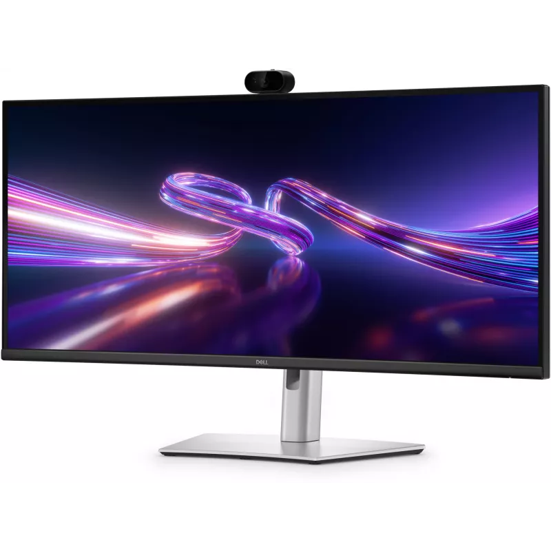 DELL Pro P P3426WEV kompiuterio monitorius 86,6 cm (34,1 colio) 3440 x 1440 pikselių Wide Quad HD LCD juoda, sidabrinė