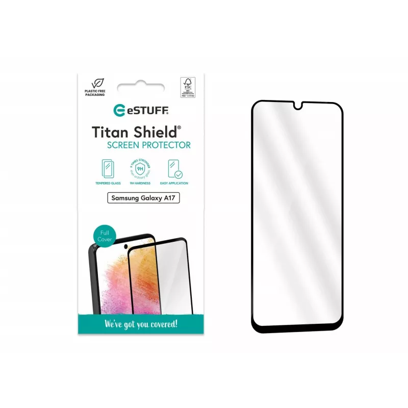 eSTUFF pakaitinis ekranas, skirtas Samsung Galaxy A17 (priekinio stiklo mazgas)