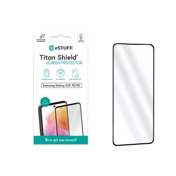 Ekrano apsauginė plėvelė eSTUFF, skirta Samsung Galaxy S25 FE ES504124 — grūdinto stiklo plėvelė