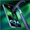 Grūdinto hibridinio stiklo ekrano apsauga 3MK FlexibleGlass, skirta Samsung Galaxy S26