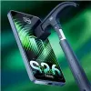 Grūdintas hibridinis ekrano apsauginis stiklas 3MK FlexibleGlass, skirtas Samsung Galaxy S26+