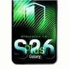 Grūdintas hibridinis ekrano apsauginis stiklas 3MK FlexibleGlass, skirtas Samsung Galaxy S26+