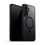 Apsauginis dėklas Crong Hybrid Matte Magnetic Samsung Galaxy A56 — TPU + PC, juodas
