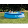 Pripučiamas baseinas Intex 28132GN — apvalus antžeminis baseinas, rekomenduojamas amžius 6+, svoris 14 kg