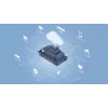 Valdomas komutatorius Hikvision DS-3E1106P-EI 4 prievadų Fast Ethernet PoE