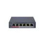 Valdomas komutatorius Hikvision DS-3E1106P-EI 4 prievadų Fast Ethernet PoE