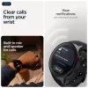 Motorola Moto Watch 3,63 cm (1,43 colio) OLED 47 mm skaitmeninis jutiklinis juodas GPS (palydovinis)
