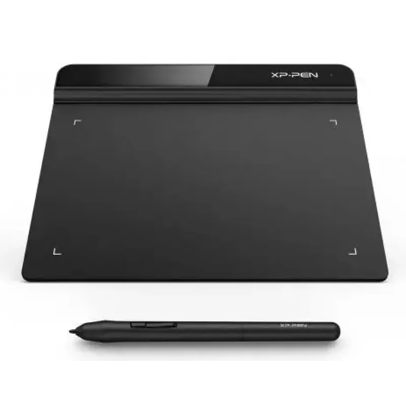 Grafinė planšetė XP-Pen Star G640 – 190×162 mm aktyvus plotas, 5080 lpi, laidinis ir belaidis, USB, juoda