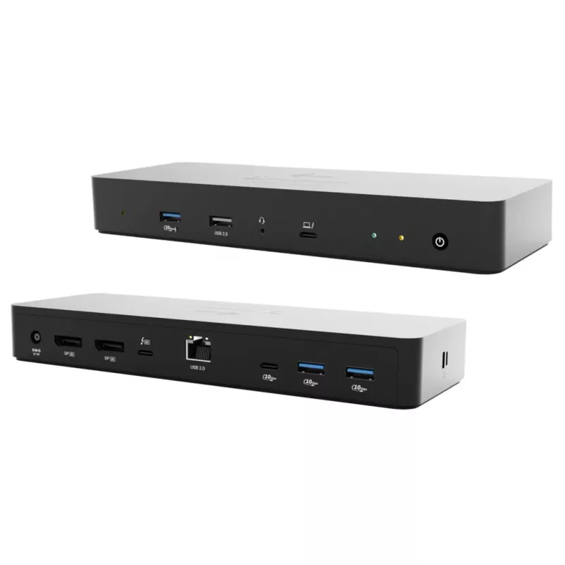 i-tec Thunderbolt 4 išmanioji dvigubo ekrano prijungimo stotelė + maitinimo tiekimas 90 W
