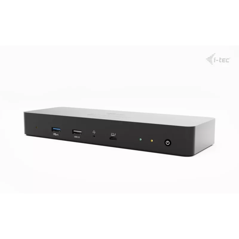 i-tec Thunderbolt 4 išmanioji dvigubo ekrano prijungimo stotelė + maitinimo tiekimas 90 W