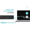 i-tec Thunderbolt 4 išmanioji dvigubo ekrano prijungimo stotelė + maitinimo tiekimas 90 W