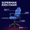 Žaidimų kėdė TRUST GXT 703SM REVVO Kids Superman Blue – vaikiška žaidimų kėdė, ergonomiškas dizainas, reguliuojamos funkcijos