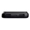 Išorinė baterija TRUST 25882 — Nešiojama ličio jonų 10000 mAh, PD 3.0/PPS/QC3.0, 2×USB-A + 1×USB-C, 20W, juoda