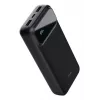 Išorinė baterija TRUST 25883 — 20000 mAh ličio jonų, PD ir greitas įkrovimas 3.0, 2×USB‑A + 1×USB‑C, 20 W, juoda