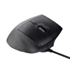 Žaidimų pelė TRUST GXT 145 Rexxa dešiniarankiams USB Type-A 12800 DPI, laidinė, RGB ratukas, juoda