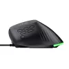 Žaidimų pelė TRUST GXT 145 Rexxa dešiniarankiams USB Type-A 12800 DPI, laidinė, RGB ratukas, juoda
