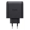 TRUST Maxo 65W vidaus kintamosios srovės greitasis įkroviklis, 3× USB-C, maks. 20V, 2 m laidas, juodas