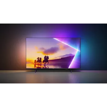 TV Philips Ambilight 43PUS8400/12 43 coliai (109,2 cm) QLED 4K Ultra HD išmanusis televizorius Wi‑Fi juodas